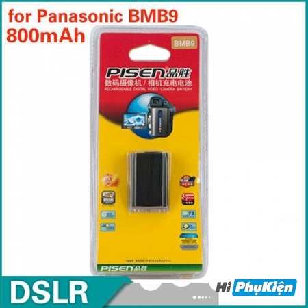 Pin Pisen BMB9 - Pin máy ảnh Panasonic